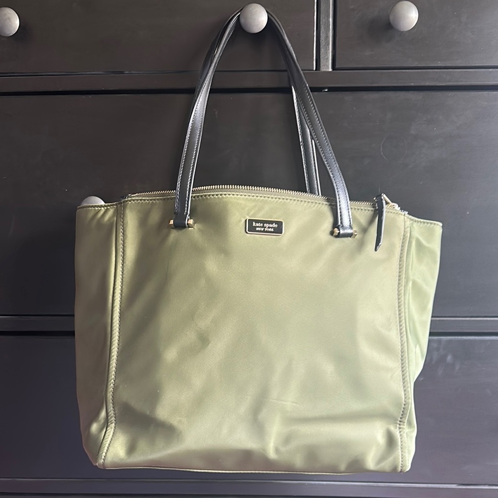 Kate Spade Green Tote Bag
